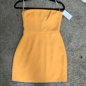 Lovers and friends strapless dress